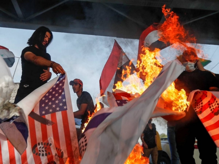 Lanzan ataque con dron contra tropas de Estados Unidos en Irak