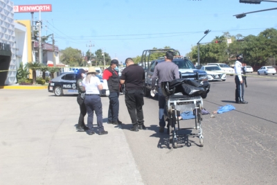 Muere un adulto atropellado en la Calzada Militar, de Culiac&aacute;n