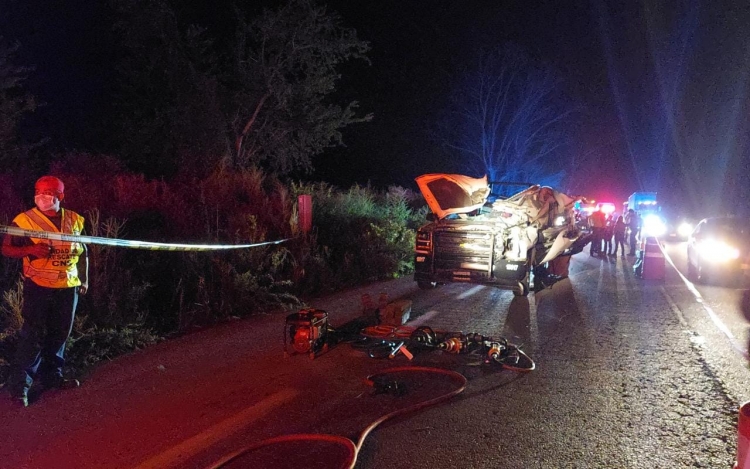 Un agente de la Guardia Nacional muri&oacute; en choque contra un trailer en la Maxipista de Culiac&aacute;n