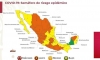 En el sem&aacute;foro COVID-19, Campeche continua en riesgo bajo; Sinaloa entre los 17 estados en color naranja