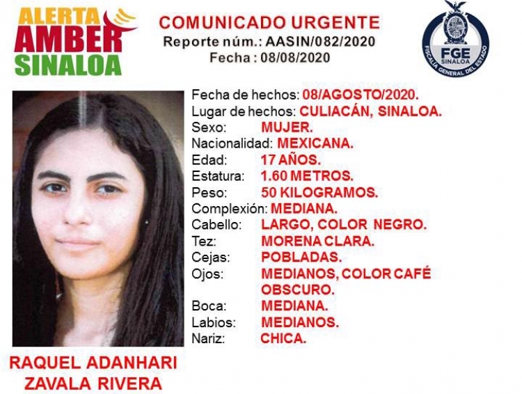 &iexcl;Ayuda a localizar Raquel Adanhari!
