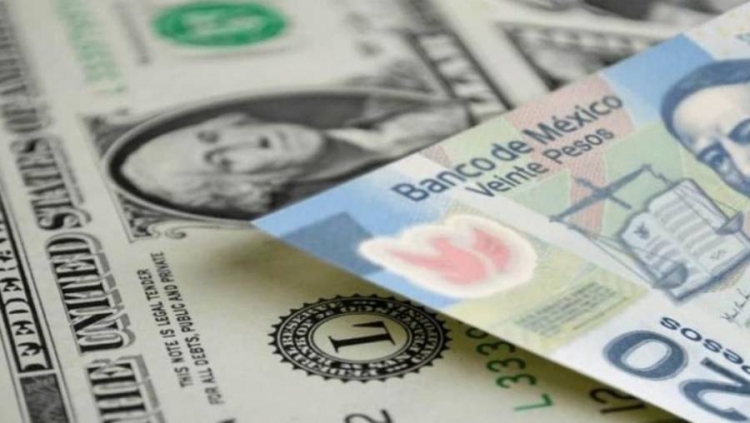 El peso se debilita con perdida de 22 centavos frente al d&oacute;lar