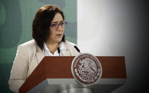 Coordinadora de PC Nacional en Mazatl&aacute;n a Centro de Mando por "Pamela"