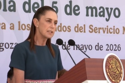 &ldquo;Ninguna potencia extranjera nos va a decir a los mexicanos c&oacute;mo nos gobernamos&rdquo;: Sheinbaum, al reivindicar la soberan&iacute;a en el 164 Aniversario de la Batalla de Puebla
