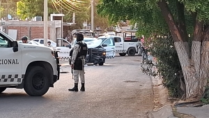 Dos detenidos tras enfrentamiento entre civiles armados y Guardia Nacional en Culiac&aacute;n