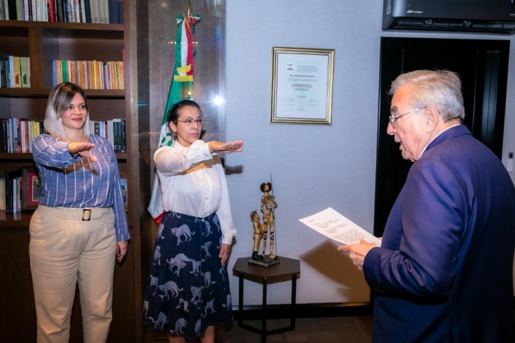 Rinden protesta nuevas Subsecretarias en SEBIDES