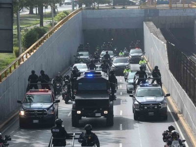 Trasladan a 10 detenidos en Topilejo para audiencia; hoy se define su situaci&oacute;n jur&iacute;dica