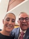 Es un honor vivir este momento hist&oacute;rico con la primera mujer presidenta de M&eacute;xico&rdquo;: Rub&eacute;n Rocha Moya