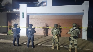 Fuerzas especiales de Seguridad localizan 28 armas de fuego, 5 granadas de pr&aacute;ctica y cargadores, en Portalegre, en Culiac&aacute;n