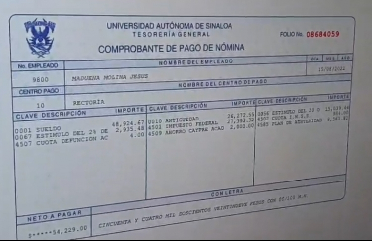 Rector Madue&ntilde;a teme por su vida; no descarta que universitarios salgan de nuevo a la calle