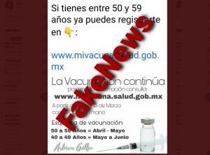 Desmiente secretario de Salud &ldquo;fake news&rdquo; sobre falsa vacunaci&oacute;n a menores de 60 a&ntilde;os