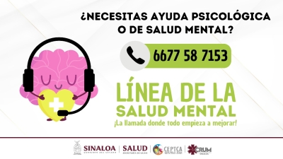 CRUM y L&iacute;nea de la Salud Mental mantendr&aacute;n su atenci&oacute;n las 24/7 en este periodo vacacional
