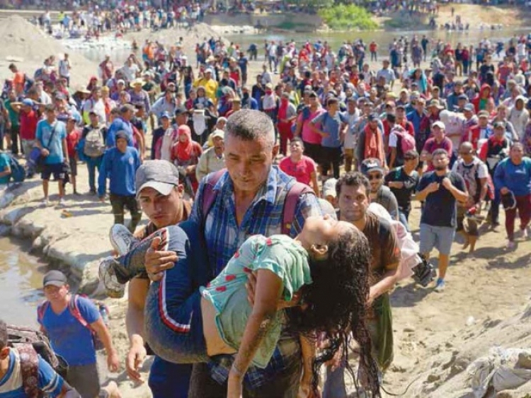 L&oacute;pez Obrador respalda la actuaci&oacute;n de GN en enfrentamiento con migrantes