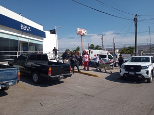 Ricardo no aguant&oacute; m&aacute;s los cuatro balazos recibidos durante el asalto al banco, en Culiac&aacute;n