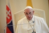 El Papa Francisco arrib&oacute; a Eslovaquia