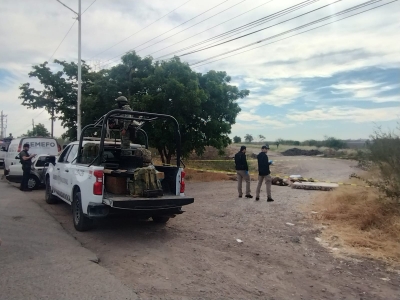 Dejan a dos hombres ejecutados cerca del tr&eacute;bol de Costa Rica, Culiac&aacute;n