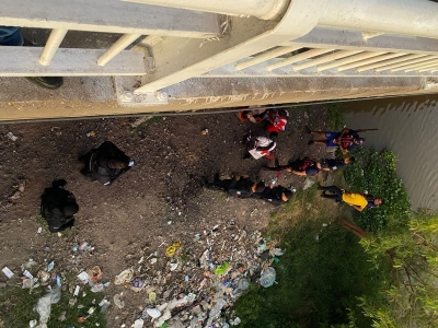 Un hombre cay&oacute; al r&iacute;o Culiac&aacute;n desde el Puente Negro