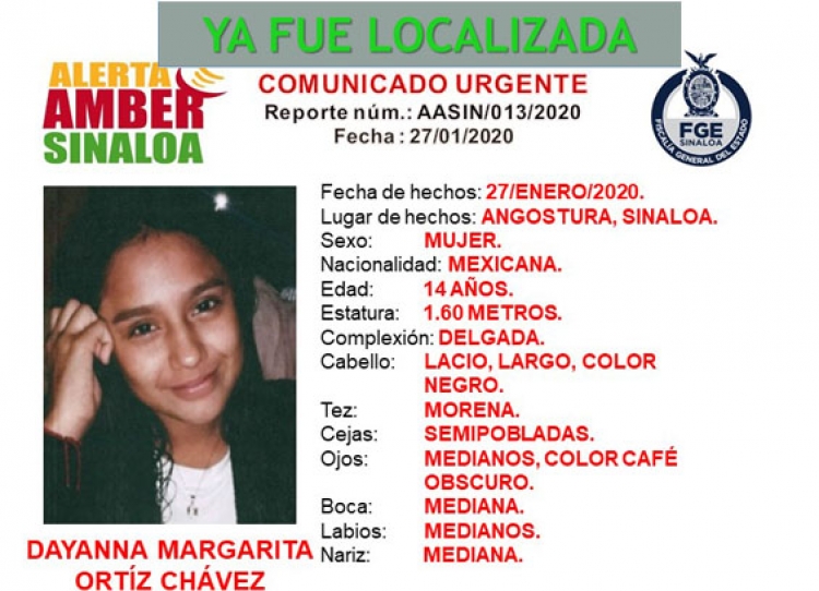 Ya apareci&oacute; Dayanna!