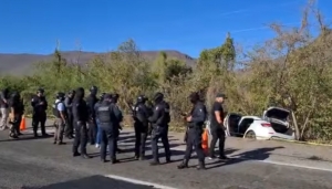 Ejecutan en emboscada al director de la Polic&iacute;a Estatal Preventiva, sobre la autopista Benito Ju&aacute;rez