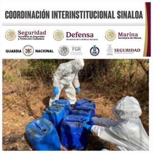 Grupo Interinstitucional asegura 12 'narcolaboratorios' en Culiac&aacute;n y Cosal&aacute;