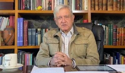 Presidente Andr&eacute;s Manuel L&oacute;pez Obrador 