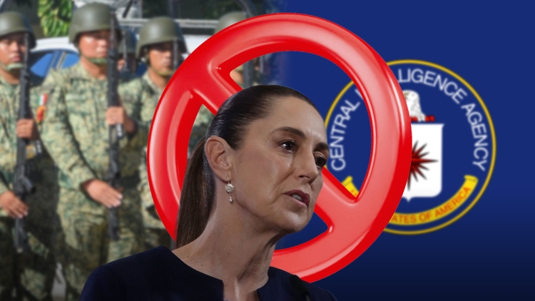 Sheinbaum confirma que la CIA no ha participado en M&eacute;xico ante la lucha contra el narco