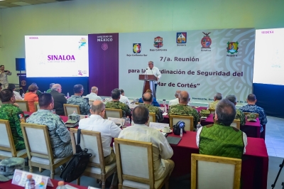 Destaca Rocha coordinaci&oacute;n efectiva en seguridad con los gobernadores del Mar de Cort&eacute;s