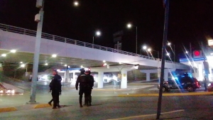 Pistoleros balean c&aacute;maras de seguridad frente al Parque 87, en Culiac&aacute;n