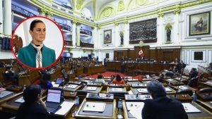 En Per&uacute;: Pleno declara Persona Non Grata a la Presidenta de M&eacute;xico, Claudia Sheinbaum, por injerencia en asuntos internos