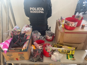La SSyTM as&iacute; como PC aseguraron 30 kg de explosivos en Angostura durante recorridos del operativo Guadalupe-Reyes