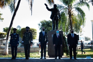 Conmemoran el 216 aniversario del natalicio de Benito Ju&aacute;rez