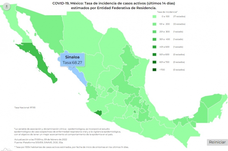 M&eacute;xico alcanz&oacute; este mi&eacute;rcoles 24 mil 898 contagios de COVID-19
