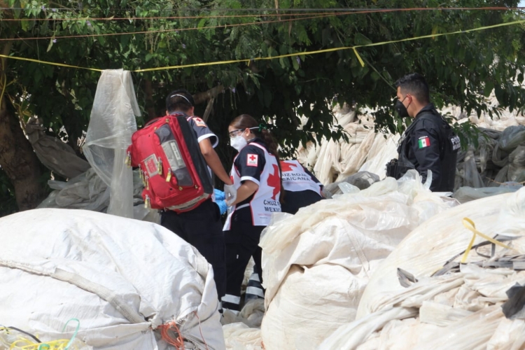 Matan a recolector de pl&aacute;stico en Aguaruto