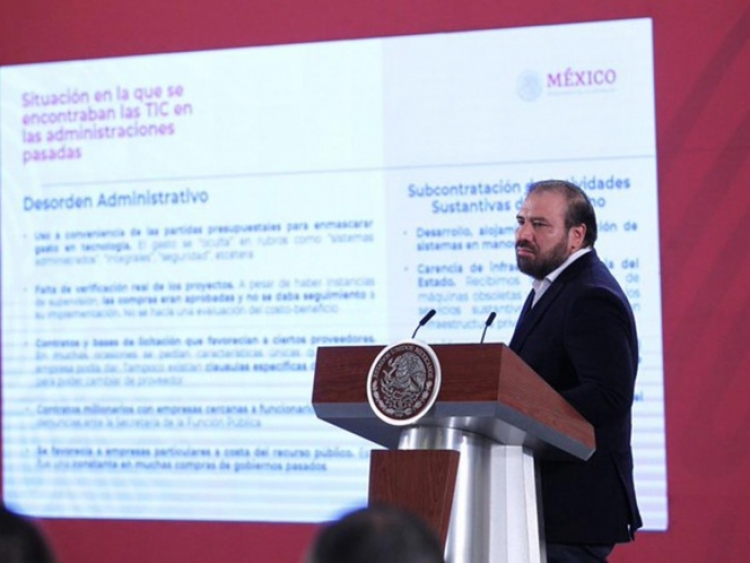 El Gobierno federal tuvo un desvi&oacute; de m&aacute;s de 10 mdp en contratos por equipos y sistemas inform&aacute;ticos durante 2018: &lsquo;Estafa magistral&rsquo;