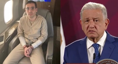Ovidio Guzm&aacute;n, hijo de 'El Chapo', no se ampar&oacute; contra extradici&oacute;n: L&oacute;pez Obrador