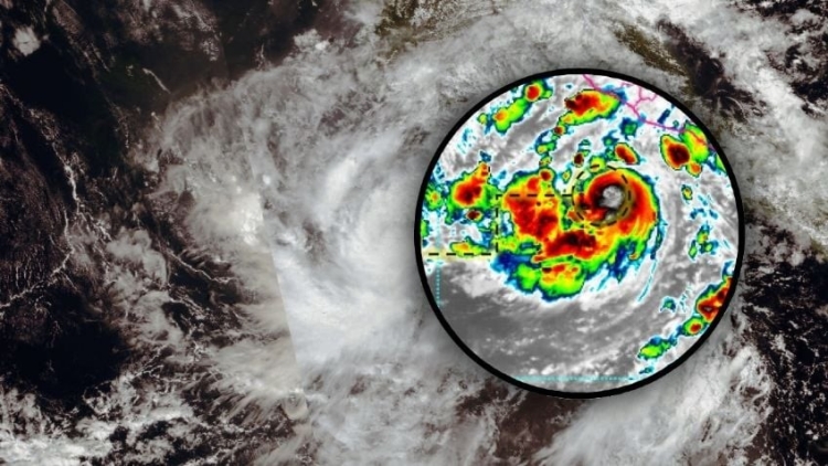 Conagua alerta por la r&aacute;pida intensificaci&oacute;n del Hurac&aacute;n "Simon" frente a costas nacionales; podr&iacute;a alcanzar categor&iacute;a 4