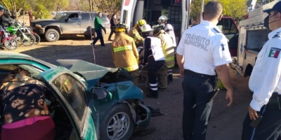 Muere en choque una vecina de la ciudad de Guam&uacute;chil