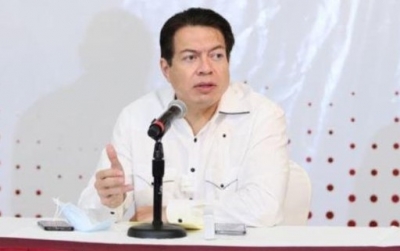 El presidente nacional de Morena, Mario Delgado