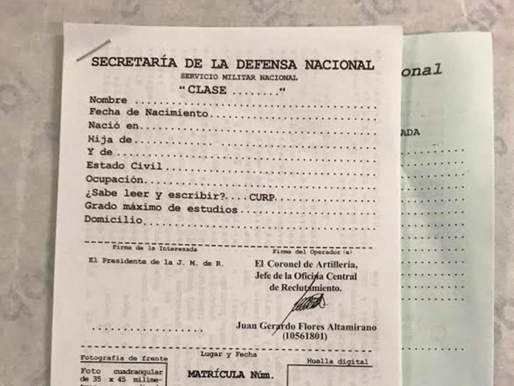 Sedena realiza la impresi&oacute;n de cartillas del SMN para mujeres