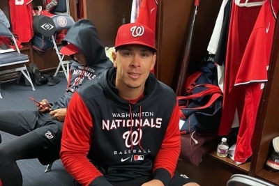 Joey Meneses debuta en Grandes Ligas con los Nacionales