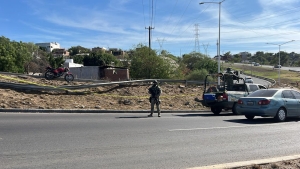 Motociclista fallece en accidente vial en la Colonia Francisco Alarc&oacute;n, al Sur de Culiac&aacute;n