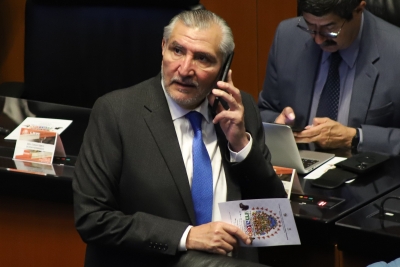 Sheinbaum ratifica a Ad&aacute;n Augusto como Coordinador de Morena en el Senado