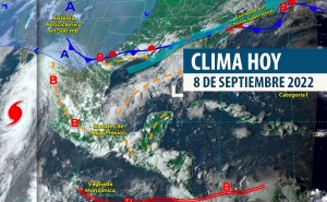 En Culiac&aacute;n, cielos nubosos con lluvias d&eacute;biles en la mayor parte del d&iacute;a con vientos del Sureste de 14 km/h: SMN