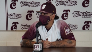 El pelotero Sebasti&aacute;n Elizalde no pierde la mira en el tricampeonato