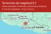 Un muerto deja fuerte sismo en Guatemala
