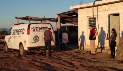 Encuentran dos hombres muertos en el interior de una casa de una granja camaronera