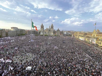 &ldquo;Est&aacute; asegurada la continuidad&rdquo;; L&oacute;pez Obrador: oligarcas no regresar&aacute;n al poder