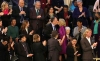 El extra&ntilde;o beso en la boca entre Jill Biden y el esposo de Kamala Harris en el Estado de la Uni&oacute;n