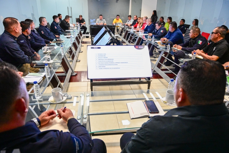 Autoridades de seguridad, Protecci&oacute;n Civil y cuerpos de auxilio se re&uacute;nen para coordinar el Plan General Operativo Semana Santa 2026