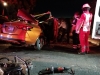 En aparatoso accidente contra un tractor muri&oacute; un hombre en Navolato